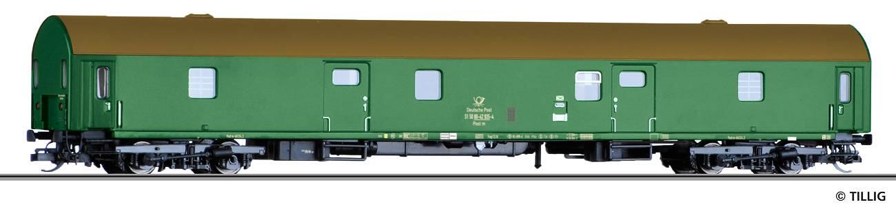Tillig 16816 Bahnpostwagen Post me-bll/24,2 der Deutschen Post, Ep. IV