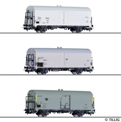 Tillig 70052 Güterwagenset „INTERFRIGO“...