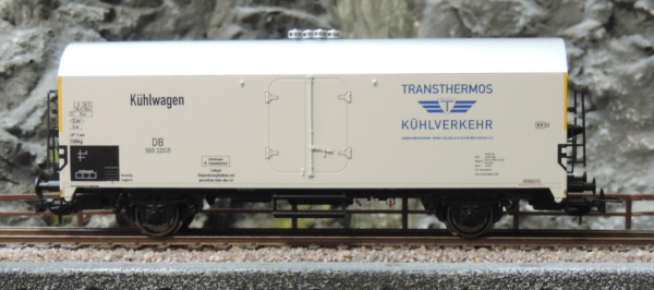 Tillig 76804 Kühlwagen „Transthermos Kühlverkehr“, eingestellt bei der DB, Ep. III