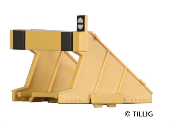 Tillig 85512 Bausatz vier Prellböcke gelb für ELITE-Gleissystem -FORMNEUHEIT-