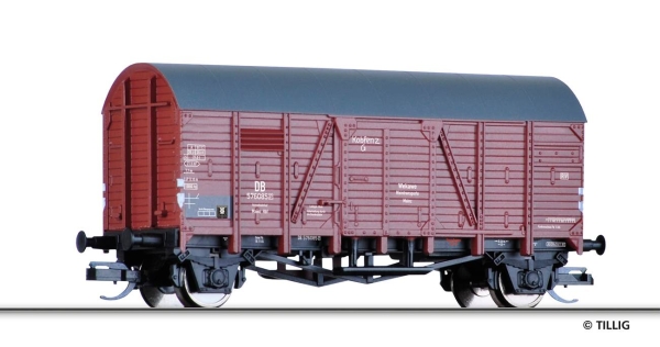 Tillig 95234 Gedeckter Güterwagen „Wekawe Weintransporte Mainz“, eingestellt bei der DB, Ep. III
