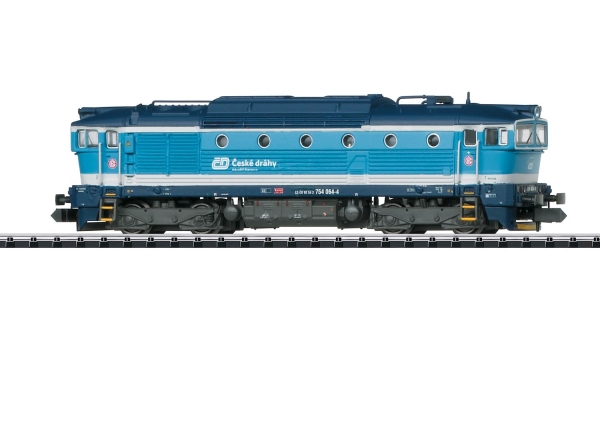 Minitrix 16738 Diesellokomotive Reihe 754  - DC Digital mit Sound