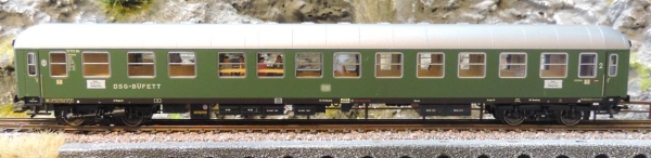 Märklin 43940.001 Halbspeisewagen 2.Klasse DB mit 10x Preiser Figuren - Sonderauflage