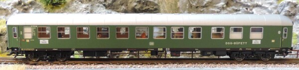 Märklin 43940.001 Halbspeisewagen 2.Klasse DB mit 10x Preiser Figuren - Sonderauflage