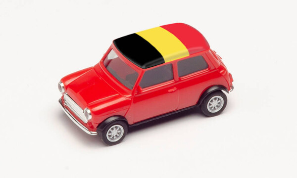 Herpa 420594 Mini Cooper EM 2021,Belgien