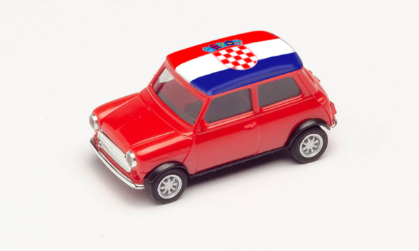 Herpa 420662 Mini Cooper EM 2021,Kroatien