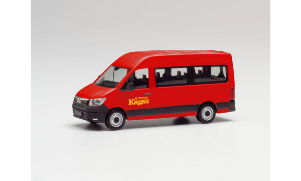 Herpa 096218 MAN TGE Bus, Circus Krone