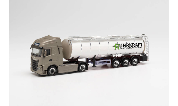 Herpa 313865 Iveco S-Way ChrTaSzg.Ruhrkraft