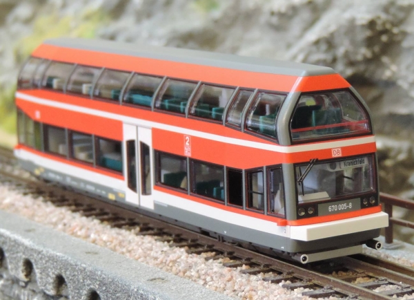 Kres 6705 Doppelstock-Schienenbus 670 005-8 DB AG