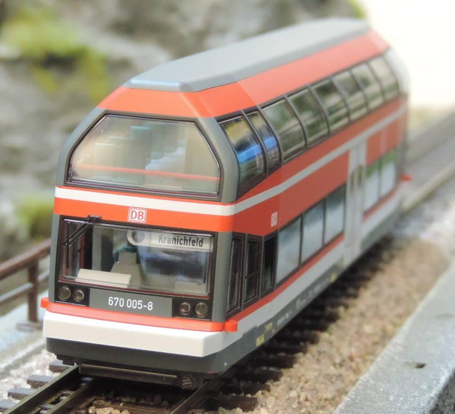 Kres 6705D Doppelstock-Schienenbus 670 005-8 DB AG - DC Digital