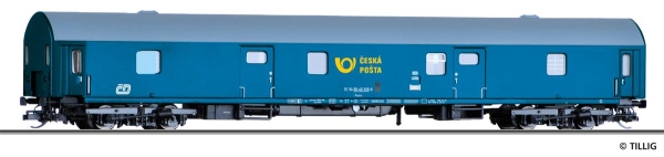 Tillig 16818 Bahnpostwagen DFsa der Tschechischen Post, Ep. V