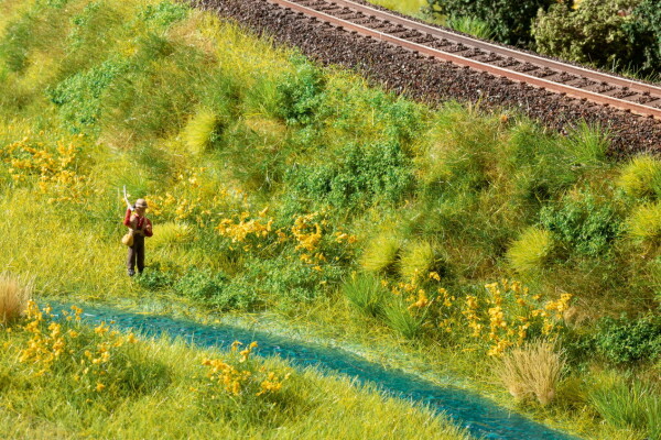 Noch 07257 Bodendecker-Foliage Wiese rot