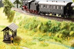 Noch 07257 Bodendecker-Foliage Wiese rot