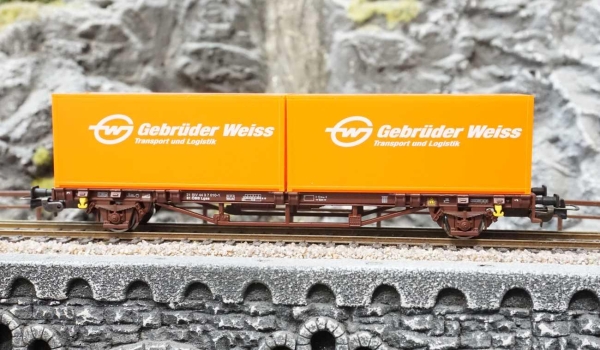 Piko  97151 Containertrgwagen 2x20 ÖBB Gebrüder Weiss