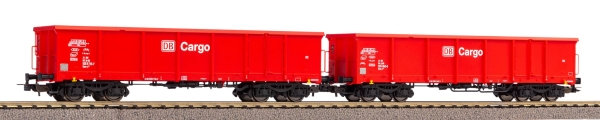 Piko  58234 2er Set Offener Güterwagen Eaos DB AG V mit Sandladung