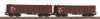 Piko  58235 2er Set Offener Güterwagen Eaos DB AG VI mit...