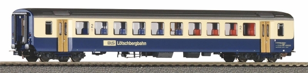Piko  96088 Einheitswagens als 2. Klasse Wagen im Design "Lötschbergbahn" der BLS