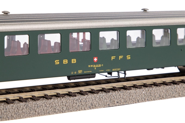 Piko  96799 Einheitswagens als 2. Klasse Wagen im Design der SBB