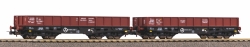 Piko  58261 2er Set Flachwagen 401Zb PKP