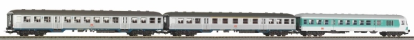 Piko  58250 3er Set Personenwagen Nahverkehr DB AG