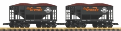 Piko  38931 G-Schüttgutwagen D&RGW 2er Set