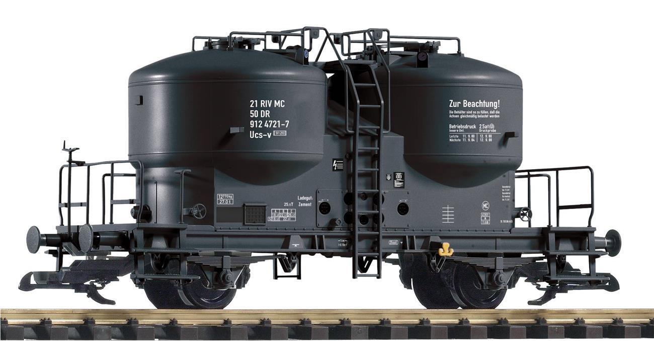 Piko  37796 G-Zementsilowagen grauer Rahmen DR IV
