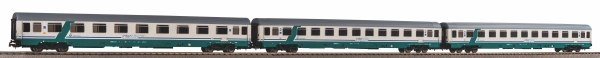 Piko  58252 3er Set Personenwagen Eurofima XMPR Intercity FS