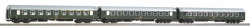 Piko  58247 3er Personenwagen-Set Y-Wagen D 250 Zapadni...