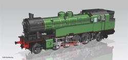 Piko 50660 ~Dampflok/Sound Rh 97 SNCB III