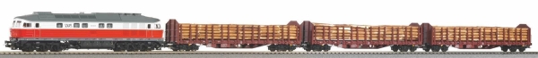 Piko  58117 Zugset BR 232 + 3 Stammholztransportwagen