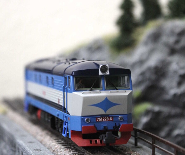Roco 70925 Diesellokomotive 751 229 CD Sound-Version