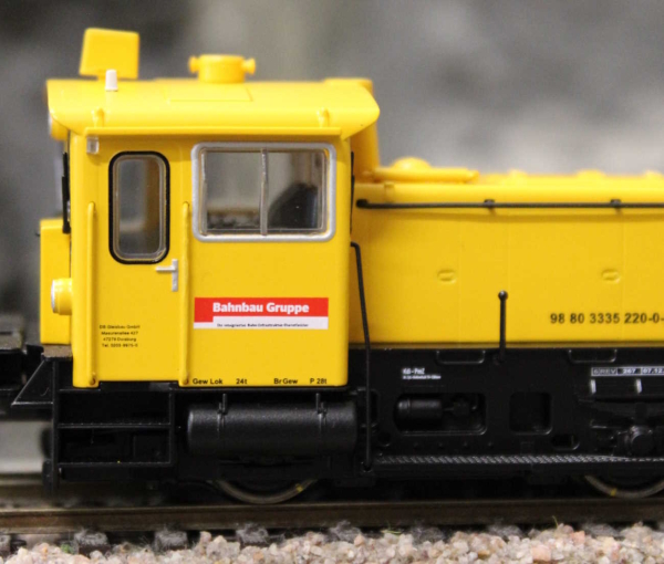 Roco 72021 Diesellokomotive BR 335 DBG - Sound Version - Digi Kupplung