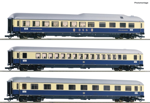 Roco 74049 3-tlg. Set 2: F 21 „Rheinpfeil“, DB