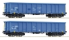 Roco 76023 2er Set Offene Güterwagen, CRONIFER