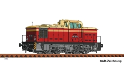 Roco 78259 Diesellokomotive BR 106 DR AC-Sound-Version
