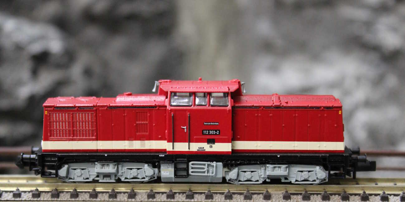 Fleischmann 721086 Diesellokomotive BR 112 DR - Sound-Version