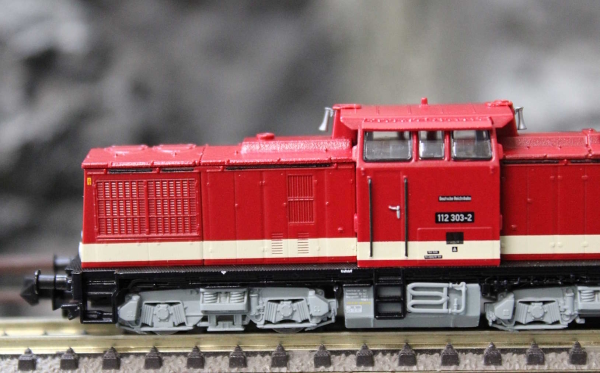 Fleischmann 721086 Diesellokomotive BR 112 DR Sound-Version