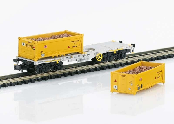 Minitrix 15075 Containertragwagen Set der AEE