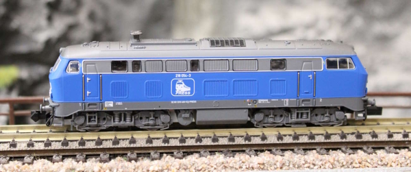 Minitrix 16824 Diesellokomotive Baureihe 218 - Press - Sound Version