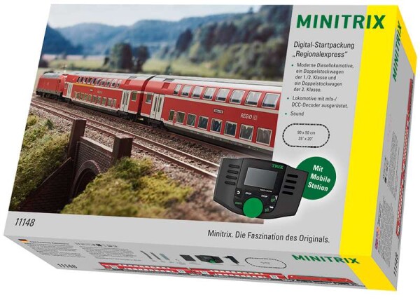 Minitrix 11148 Digital-Startpackung Regionalexpress DB