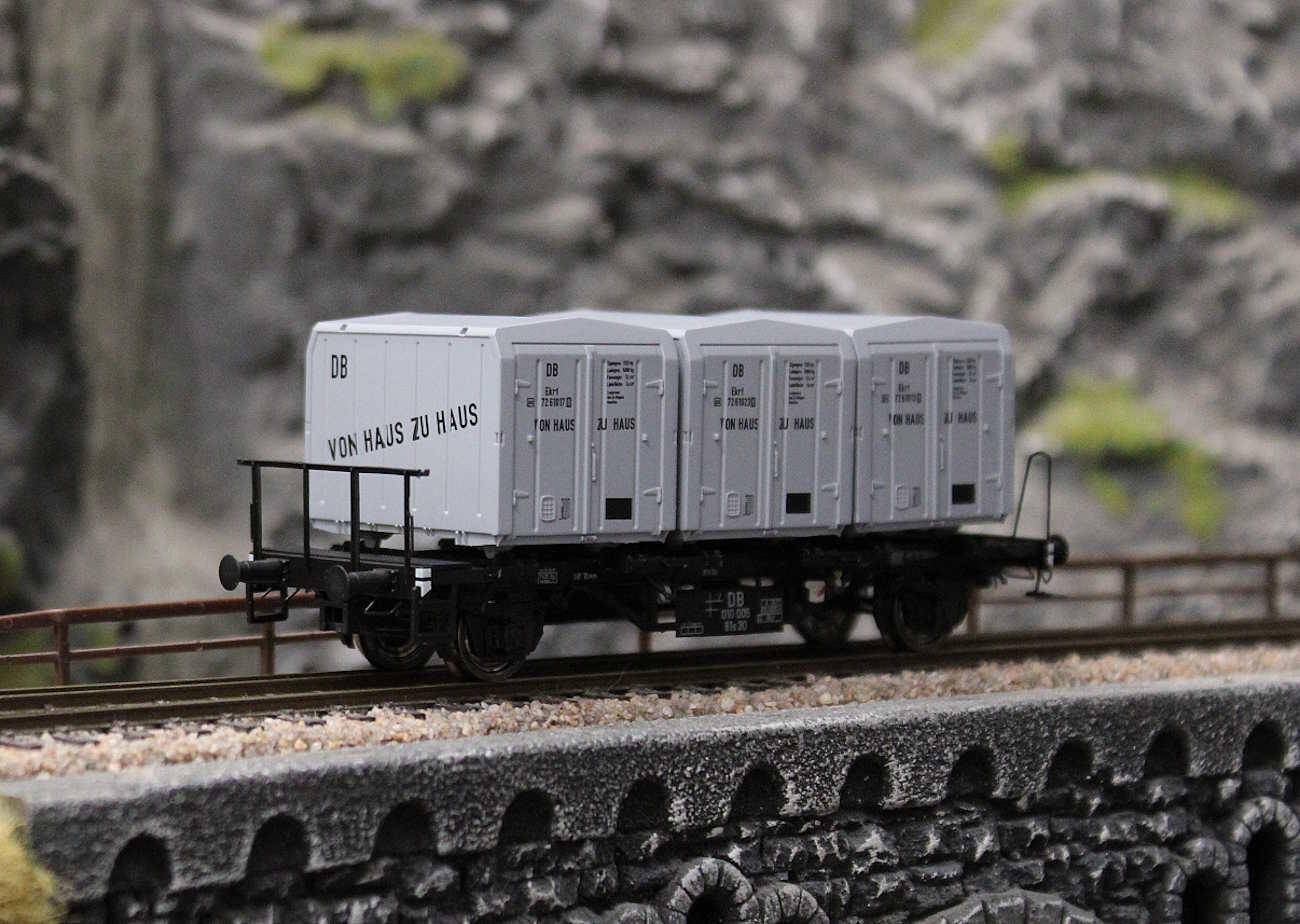Brawa 50595 Behältertragwagen BTs 30 der DB