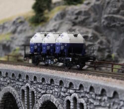 Brawa 50598 Behältertragwagen BTs 30 der DB, mit Efkr 401 "Birkel"