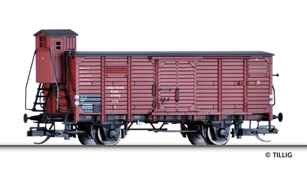 Tillig 17933 Gedeckter Güterwagen G der Braunschweigischen Landes-Eisenbahn