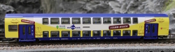 Tillig 16795 Doppelstockwagen 2. Klasse der metronom...