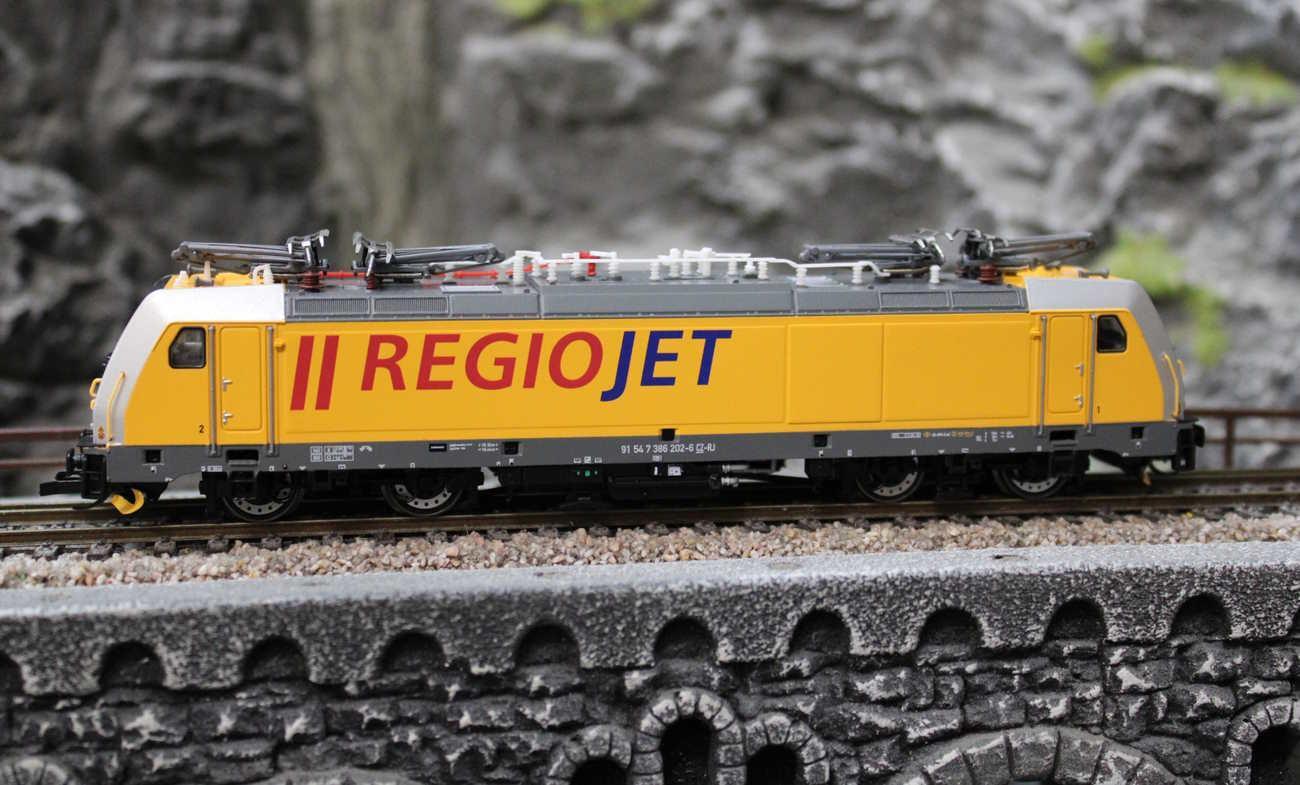 Tillig 05034 Elektrolokomotive  BR 386, RegioJet