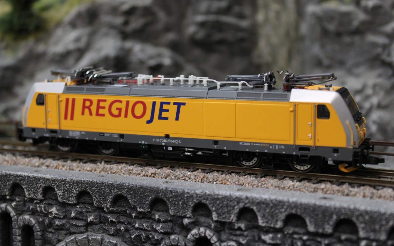 Tillig 05034 Elektrolokomotive  BR 386, RegioJet