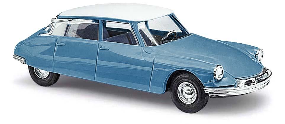 Busch 48025 Citroën DS19 zweifarbig blau