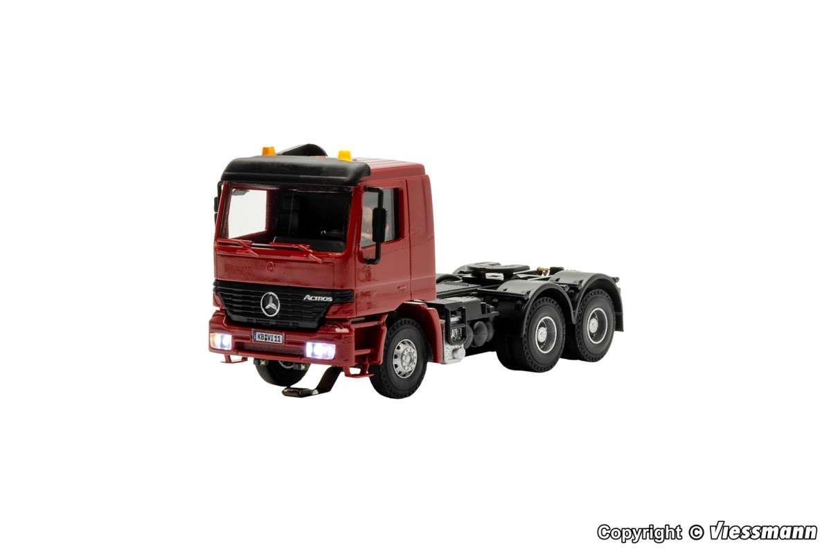 Viessmann 8011 H0 MB ACTROS 3-achs Sattelschlepper mitRundumleuchten, Basis, Funktionsmodell