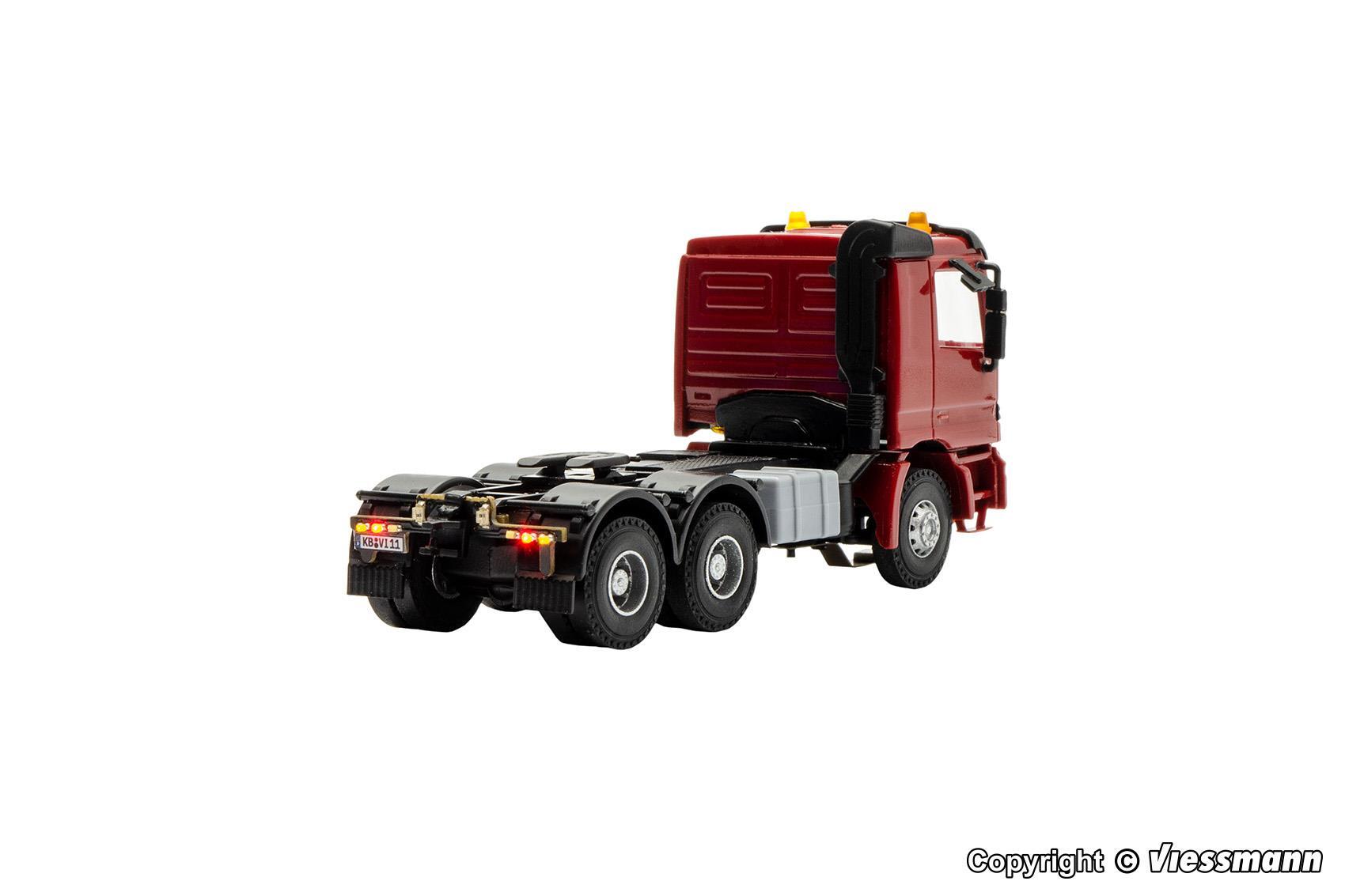 Viessmann 8011 H0 MB ACTROS 3-achs Sattelschlepper mitRundumleuchten, Basis, Funktionsmodell