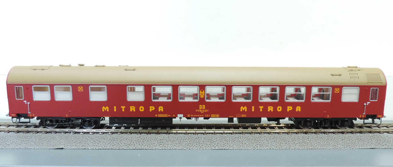Rivarossi 4345 3-teiliger Set Personenwagen mit Speisewagen DR